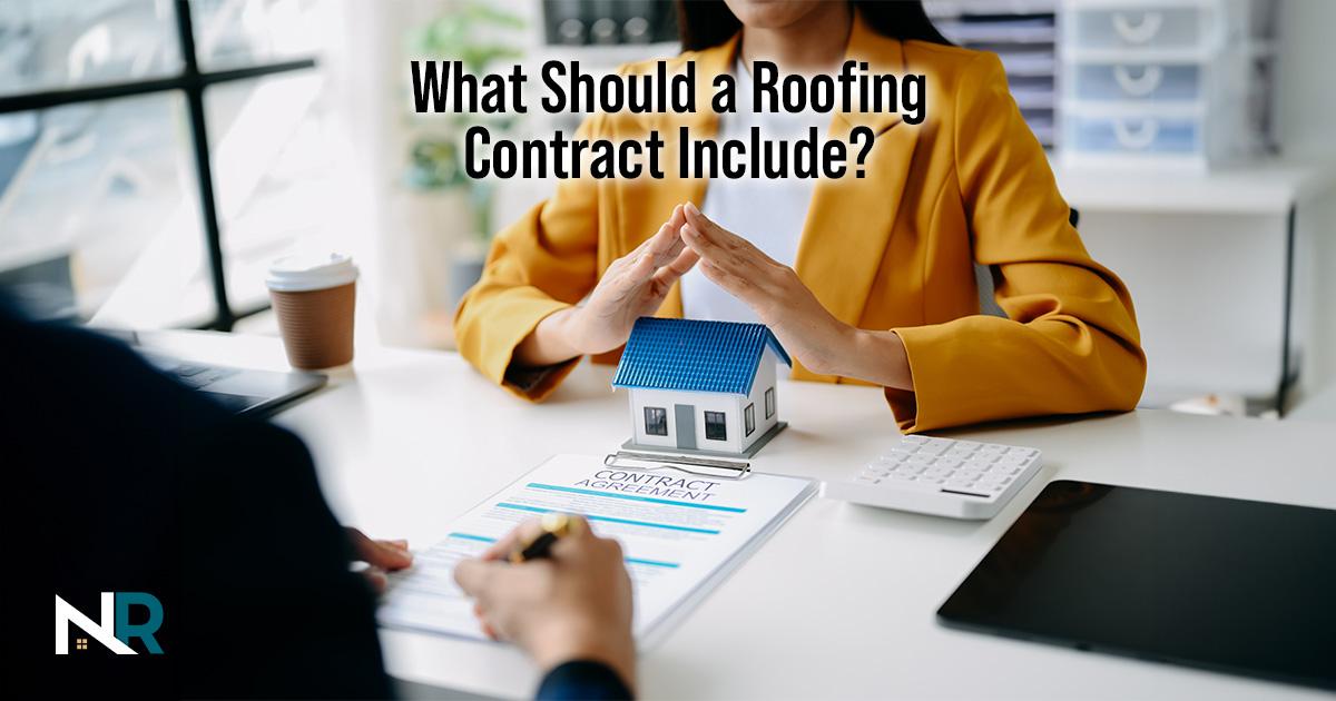 What Should a Roofing Contract Include?