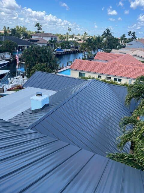 Residential roofing project