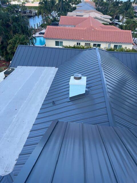 Residential roofing project