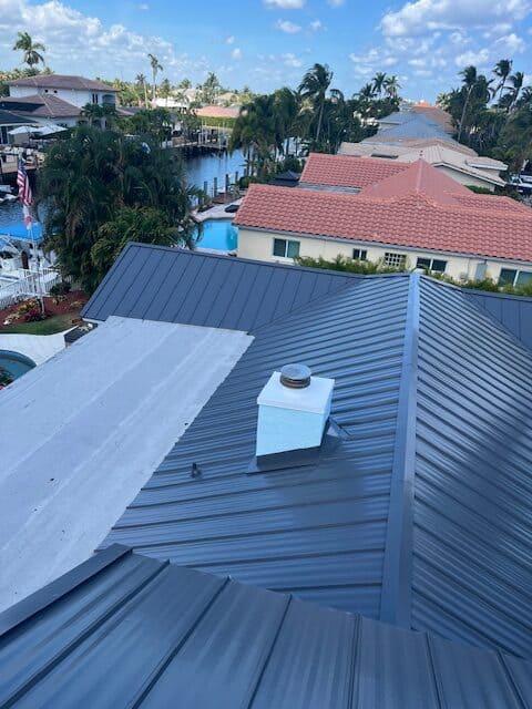 Residential roofing project
