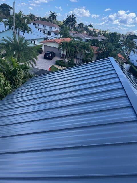 Residential roofing project