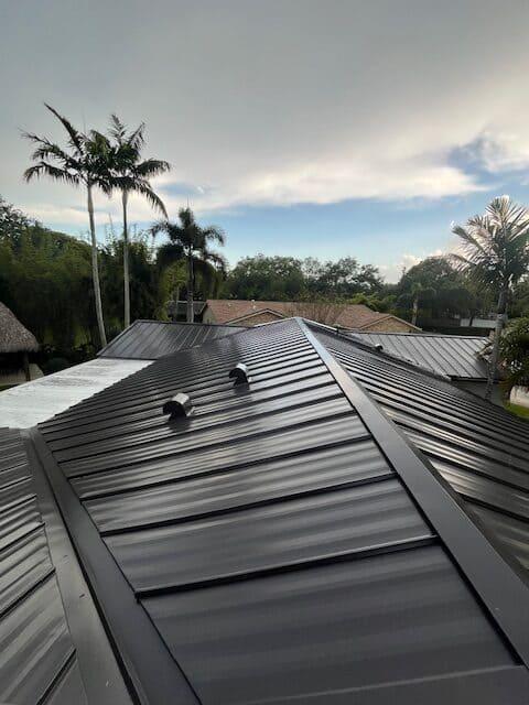 Residential roofing project