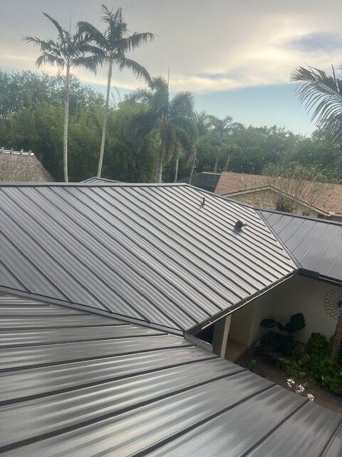 Residential roofing project