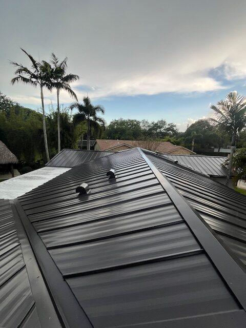 Residential roofing project