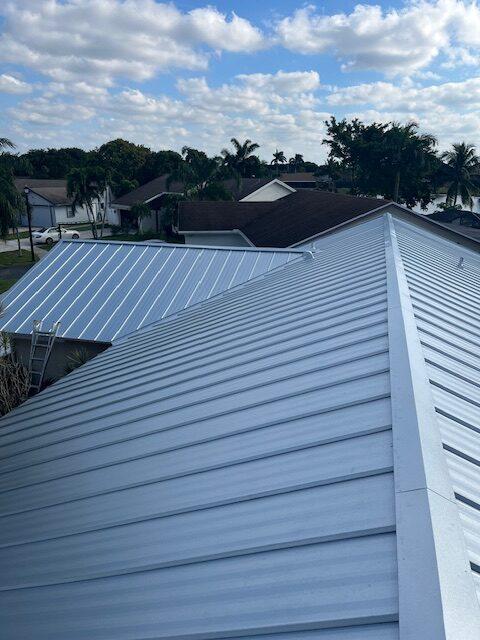 Residential roofing project