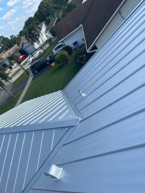 Residential roofing project