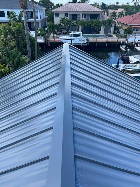 Residential roofing project