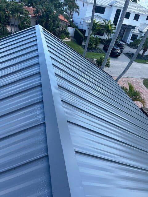 Residential roofing project